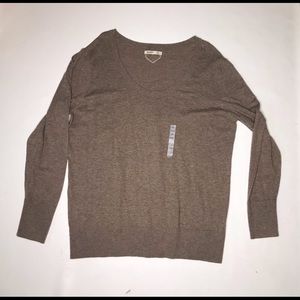Old Navy Lightweight Brown Long Sleeve Sweater Size XXL